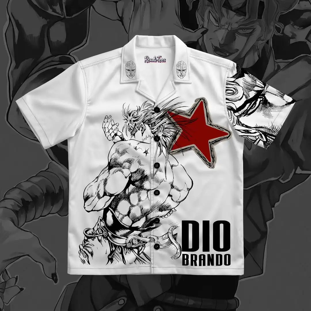 Anime Legends — JoJo's, Berserk & Cowboy Bebop Button-Up Shirt