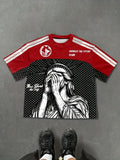 3D Digital Print Tee — Sporty Casual Streetwear