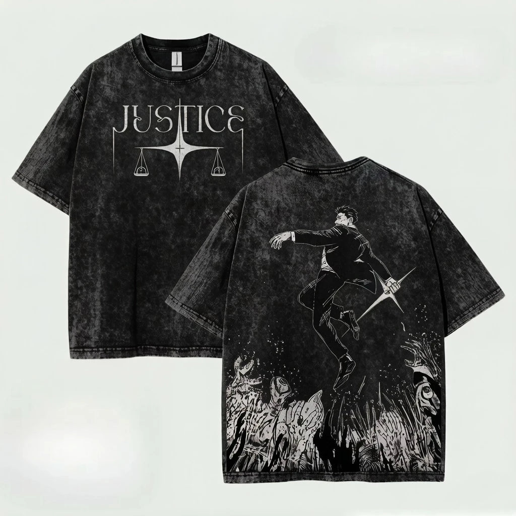 Higuruma — Jujutsu Kaisen Culling Game Oversized Tee