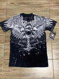 3D Skull Print Tee — Gothic Summer Streetwear