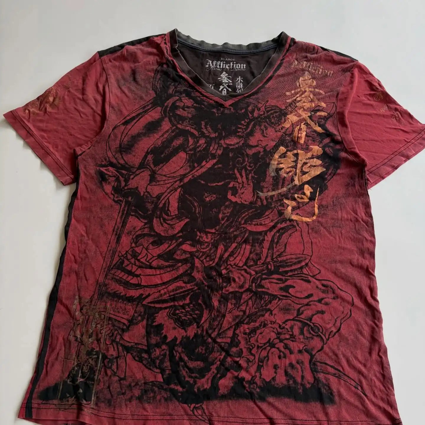 Gothic Thorn Totem Tee — Y2K Harajuku High Street