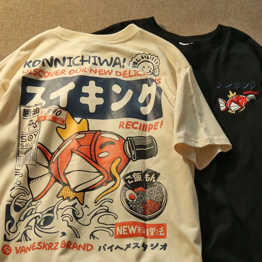 Koi & Soy Sauce — Japanese Street Culture Tee