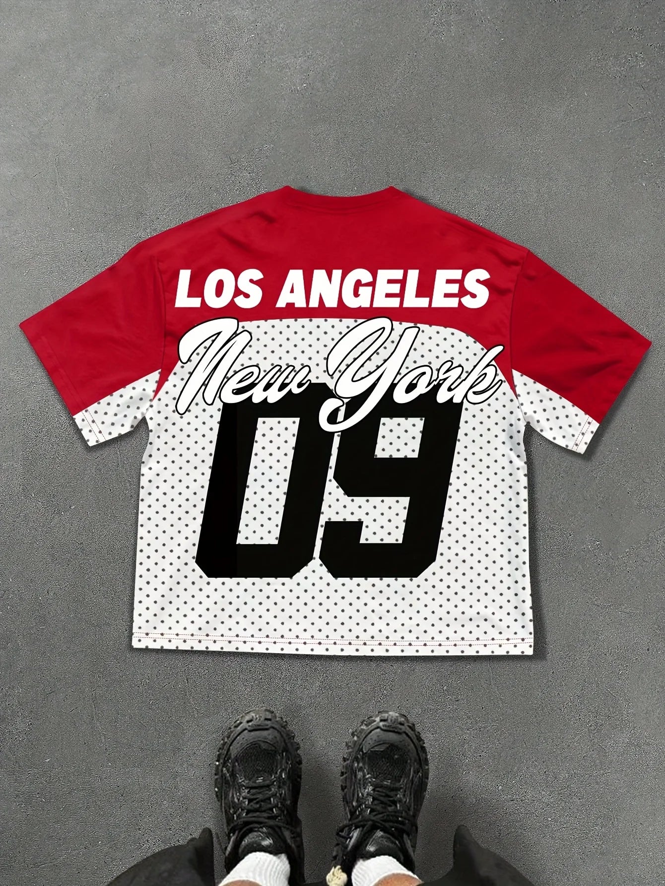 3D Digital Print Tee — Sporty Casual Streetwear