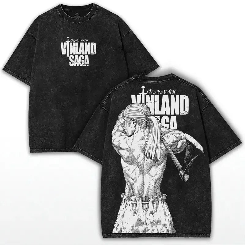 Thorfinn — Vinland Saga Washed Graphic Tee