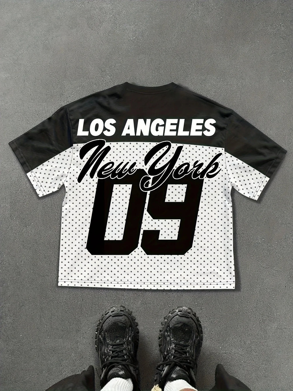 3D Digital Print Tee — Sporty Casual Streetwear