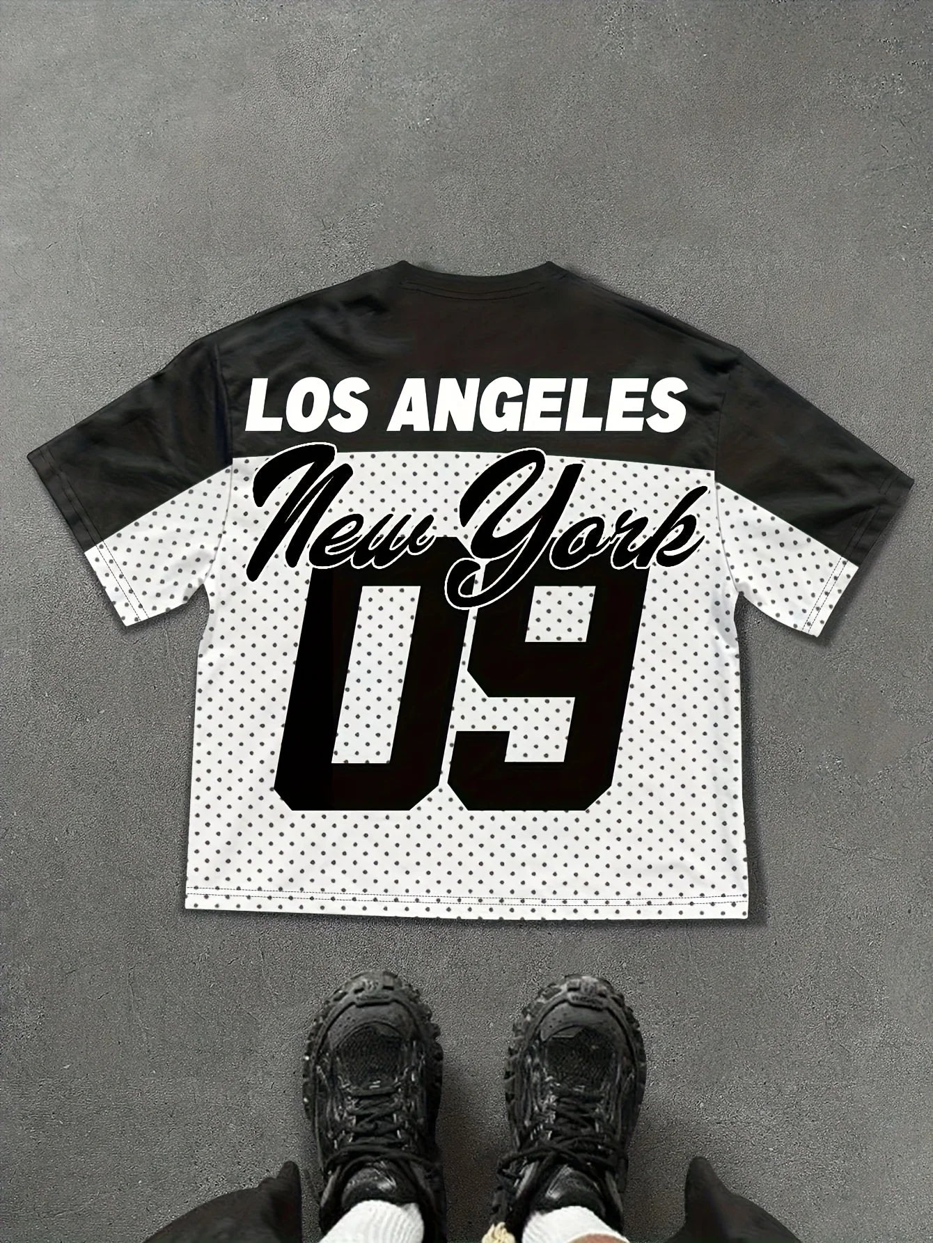 3D Digital Print Tee — Sporty Casual Streetwear