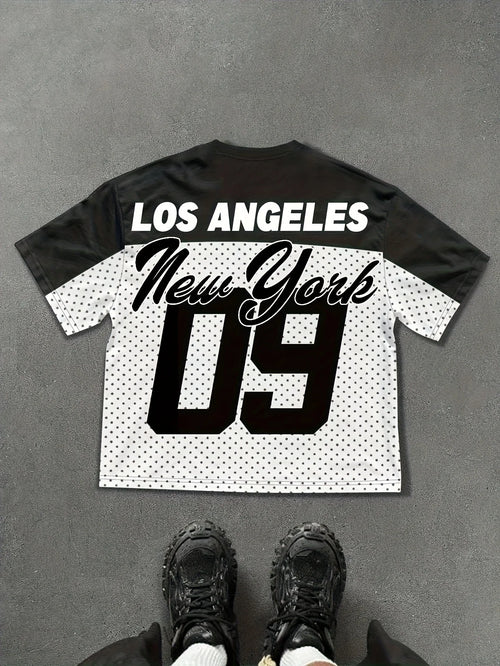 3D Digital Print Tee — Sporty Casual Streetwear