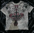 Gothic Thorn Totem Tee — Y2K Harajuku High Street
