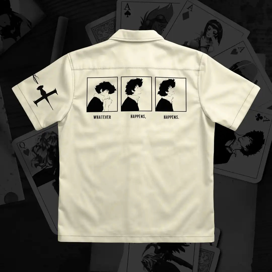 Anime Legends — JoJo's, Berserk & Cowboy Bebop Button-Up Shirt